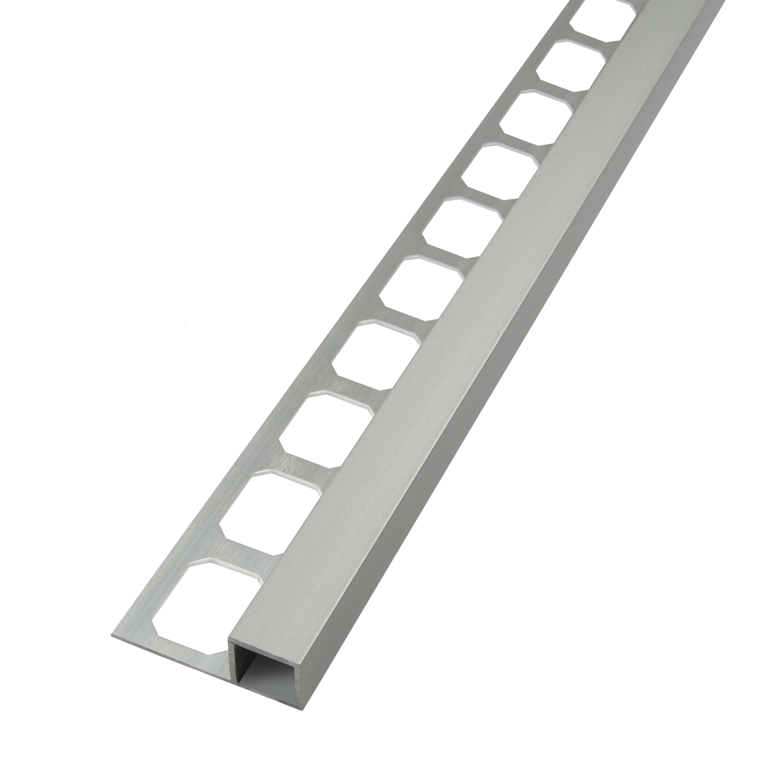 Perfil de borde cuadrado de aluminio anodizado (SQ2)​​​​​​​